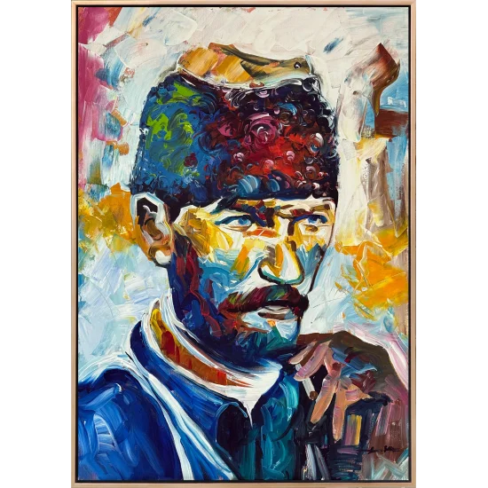 Ulu Önder Atatürk Yağlı Boya Tablosu