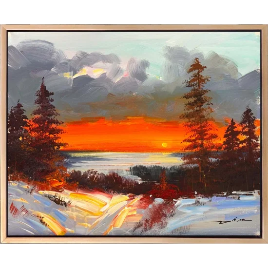 Unutulmuş Bir Mevsim Yağlı Boya Tablosu