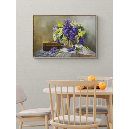 Purity in a Vase Oil Painting