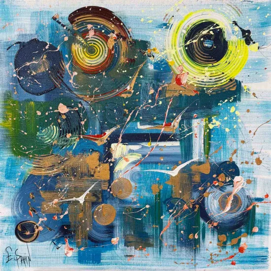 Yağmurdan Sonra Yağlı Boya Tablosu