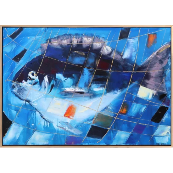 Yakalandım İşte Yağlı Boya Tablosu