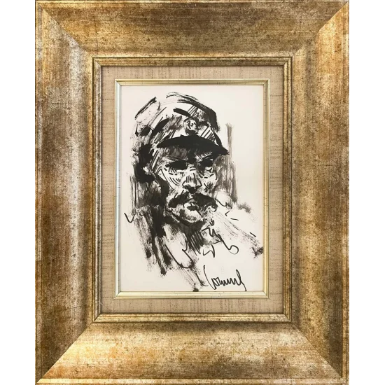 Yalnız Adam Yağlı Boya Tablosu