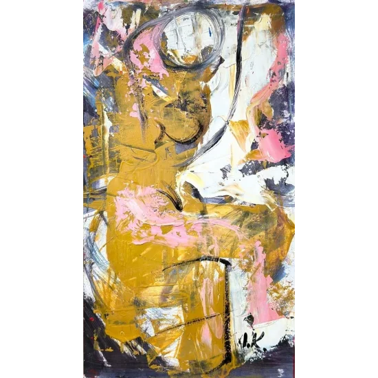 Yansıyan Işıklar Yağlı Boya Tablosu