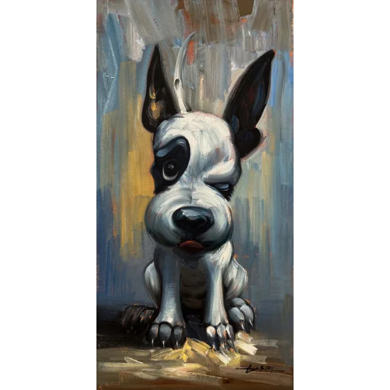 Naughty Friend Oil Painting