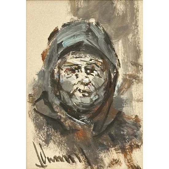 Traces of Aging Oil Painting