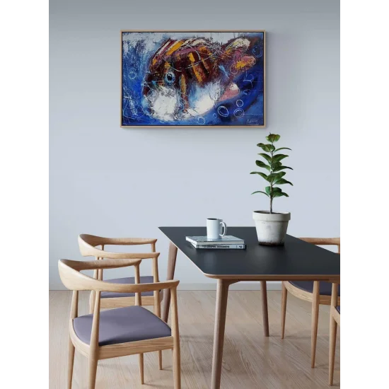 Yavru Balık Yağlı Boya Tablosu