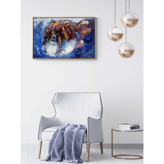 Yavru Balık Yağlı Boya Tablosu