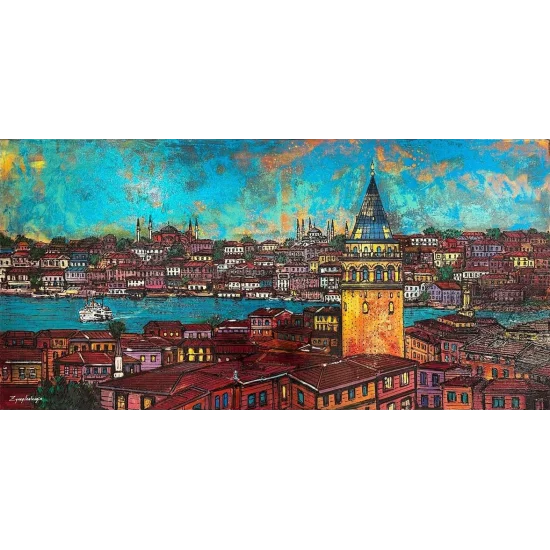 A Love from Seven Hills Oil Painting