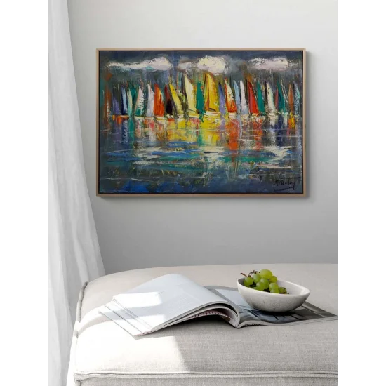 Time to Sail Oil Painting