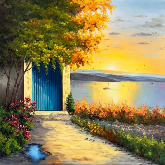 New Beginnings Oil Painting