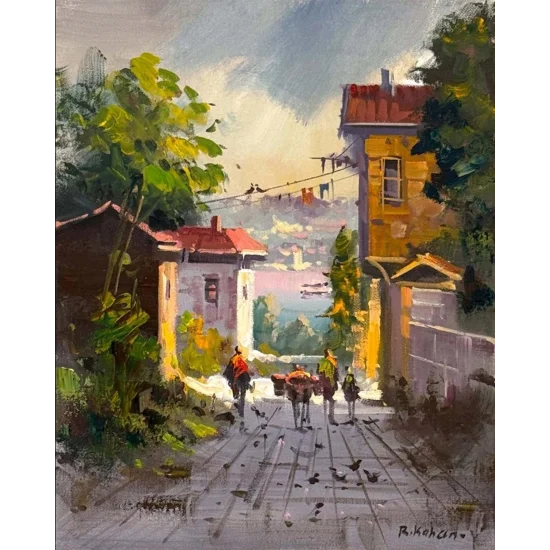 Light on the Slope Oil Painting