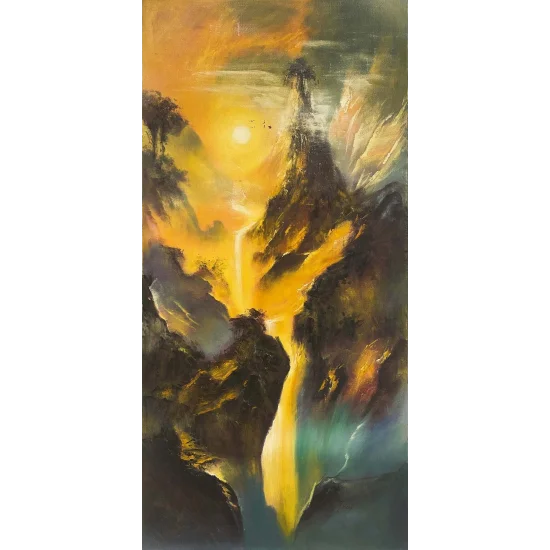 The Silence of the Great Summit Oil Painting