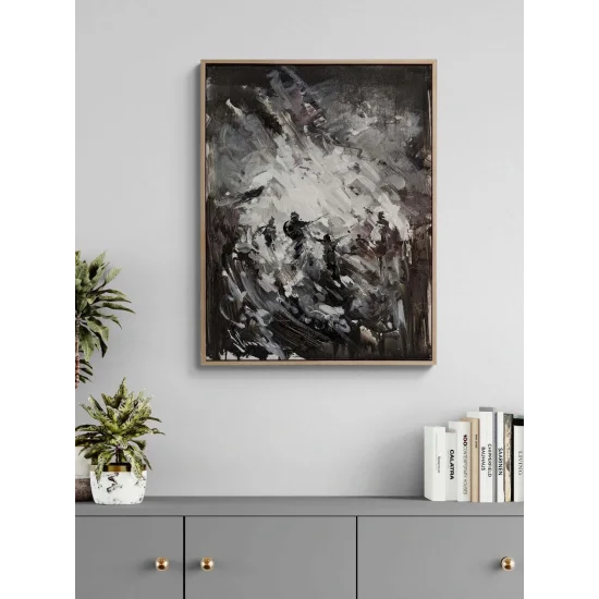 Zaferin Gölgesi Yağlı Boya Tablosu