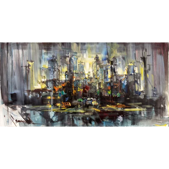 Zamana Karışan Yağlı Boya Tablosu