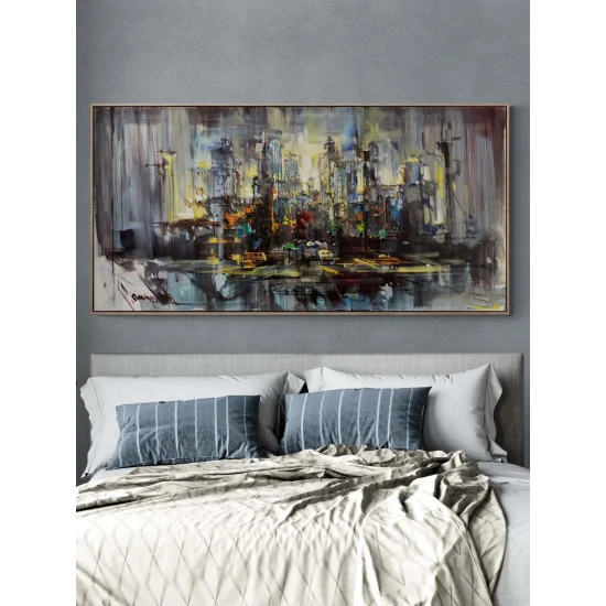 Zamana Karışan Yağlı Boya Tablosu