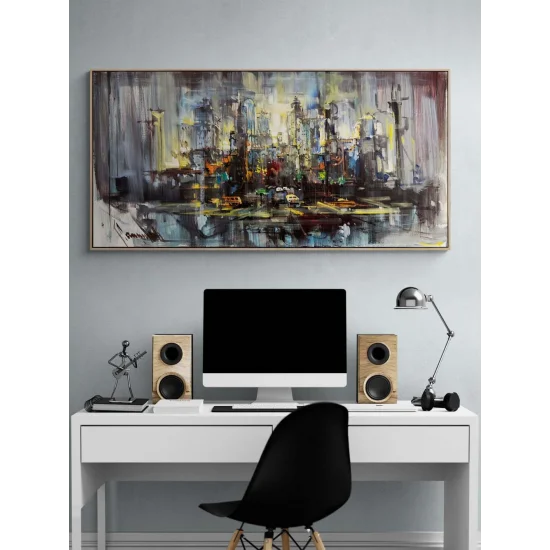 Zamana Karışan Yağlı Boya Tablosu