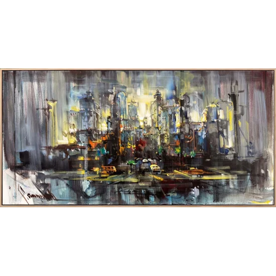 Zamana Karışan Yağlı Boya Tablosu