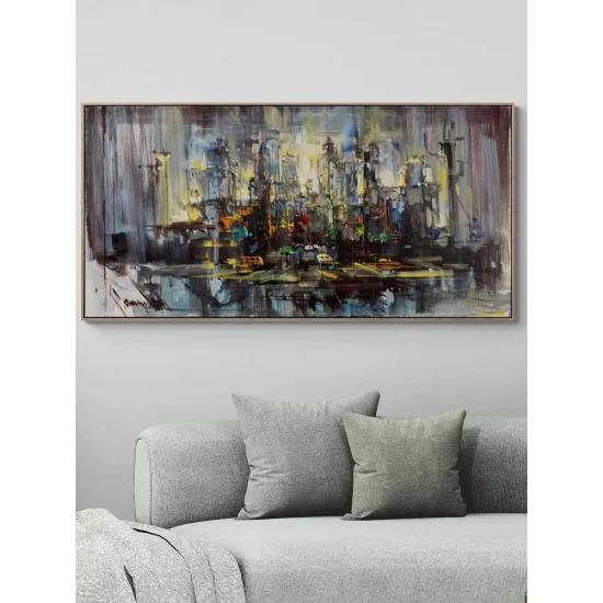 Zamana Karışan Yağlı Boya Tablosu