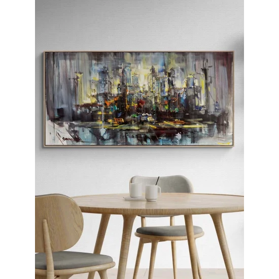 Zamana Karışan Yağlı Boya Tablosu