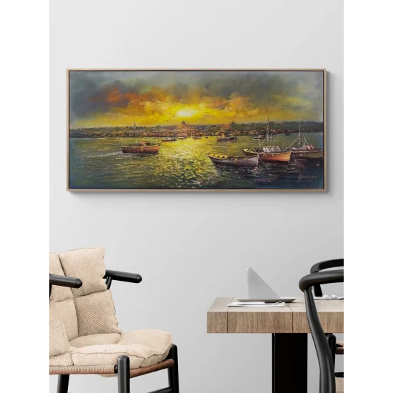 Istanbul Against Time Oil Painting