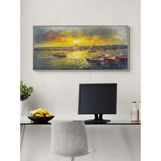 Istanbul Against Time Oil Painting