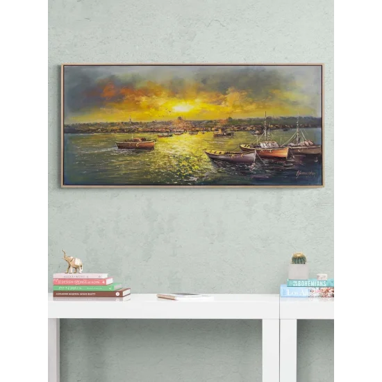 Istanbul Against Time Oil Painting