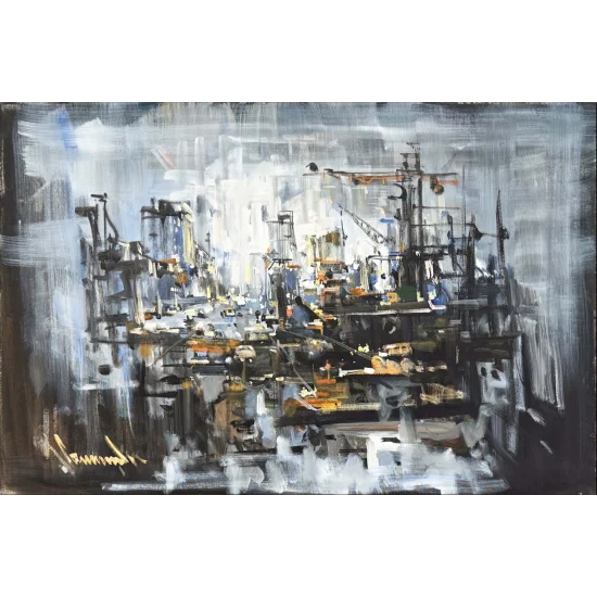 The Moment Time Unravels Oil Painting