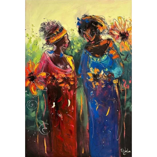 Zamanın Ötesinde Yağlı Boya Tablosu