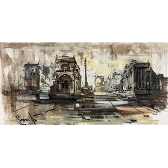 Silence of Time Oil Painting