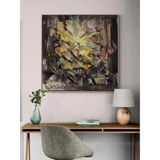 Zamansız Açılım Yağlı Boya Tablosu