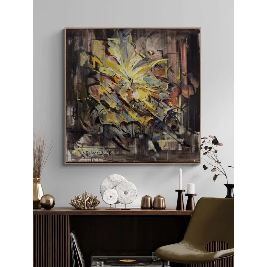 Zamansız Açılım Yağlı Boya Tablosu