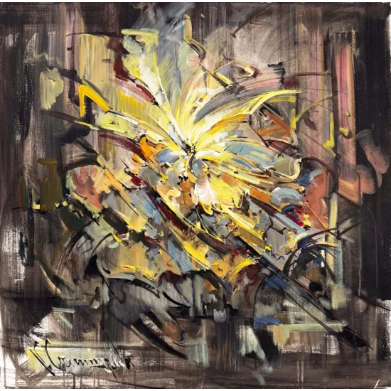 Zamansız Açılım Yağlı Boya Tablosu