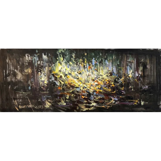 Timeless Reflections Oil Painting