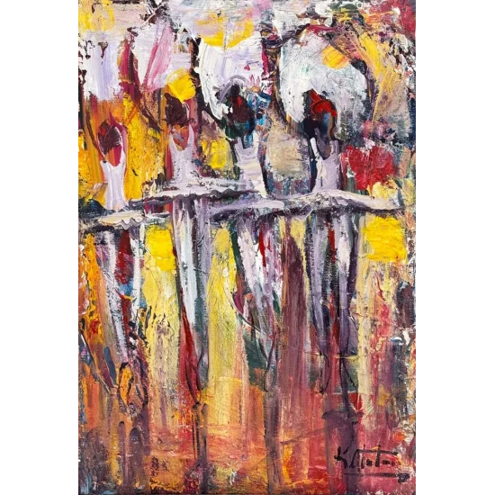 Zarafetin Direnci Yağlı Boya Tablosu