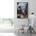 Caravan in the Canyon Oil Painting