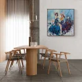 Colors of Dance Oil Painting