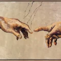The Creation of Adam - Michelangelo Oil Painting | Simurg