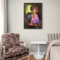 Gypsy Girl Oil Painting