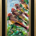 The Waiting Of The Birds Oil Painting