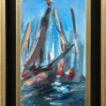 Chasing The Sails Oil Painting