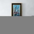 Chasing The Sails Oil Painting