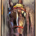 Horse Stance Oil Painting