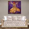 Peaceful Dance of the Whirling Dervish Oil Painting