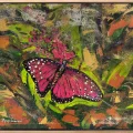 Kelebeğin Serüveni Yağlı Boya Tablosu