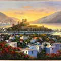 The Magnificence of Bodrum Castle Oil Painting