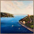 Bosphorus and Rumeli Hisarı Oil Painting