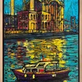 Ortaköy Mosque and the Bosphorus Oil Painting