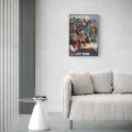Abstract Rhythmic Harmony Oil Painting Painting