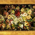 Flower Explosion Silk Weaving Painting