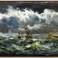 The Wild Waves of the Sea Oil Painting